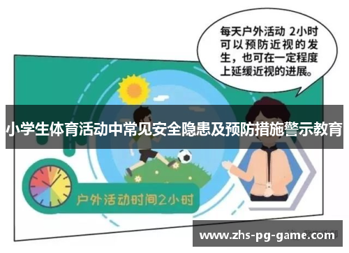 小学生体育活动中常见安全隐患及预防措施警示教育