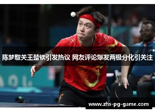陈梦取关王楚钦引发热议 网友评论爆发两极分化引关注 陈梦取关王楚钦引发热议 网友评论爆发两极分化引关注